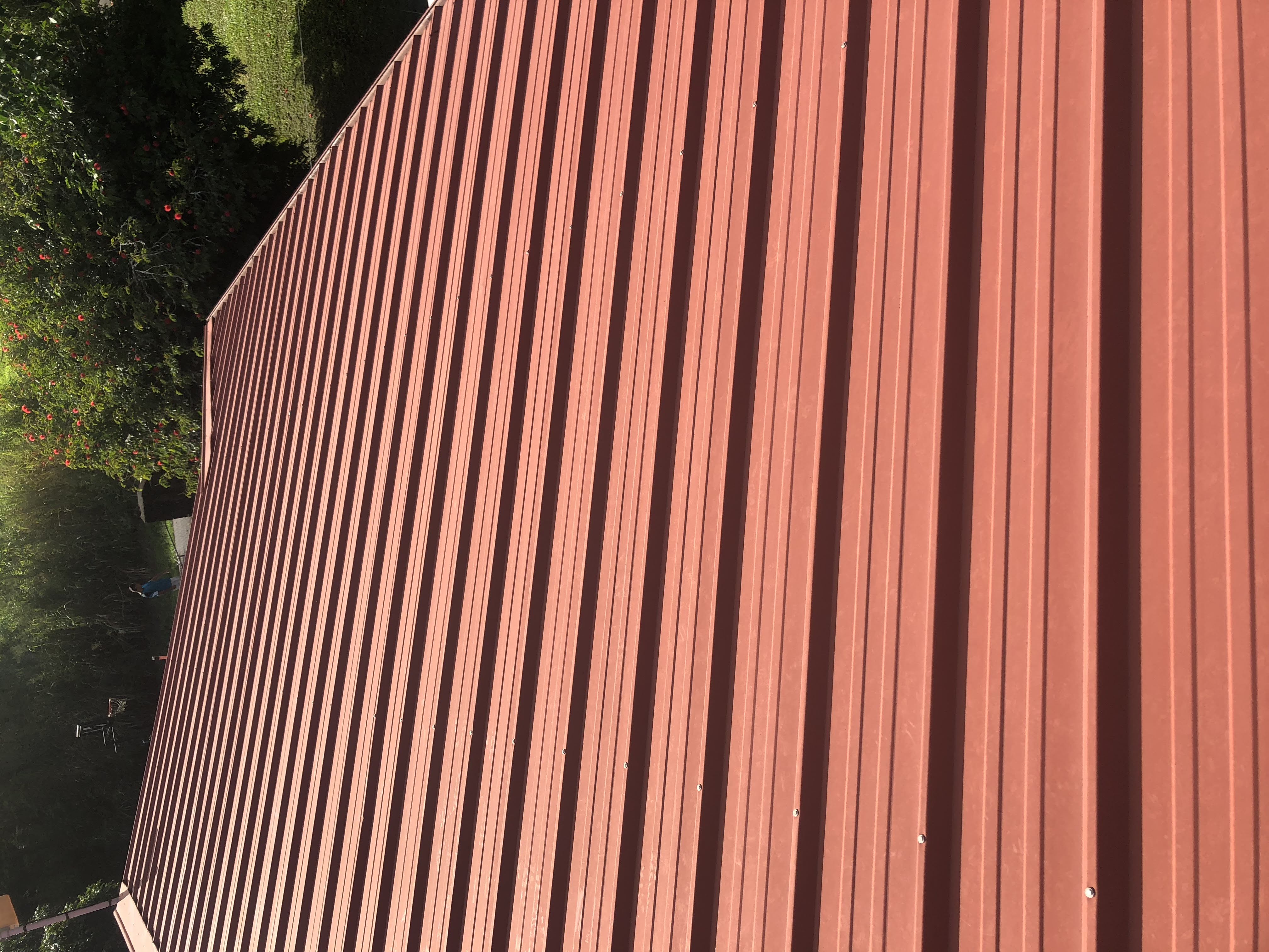 Professional roofing work