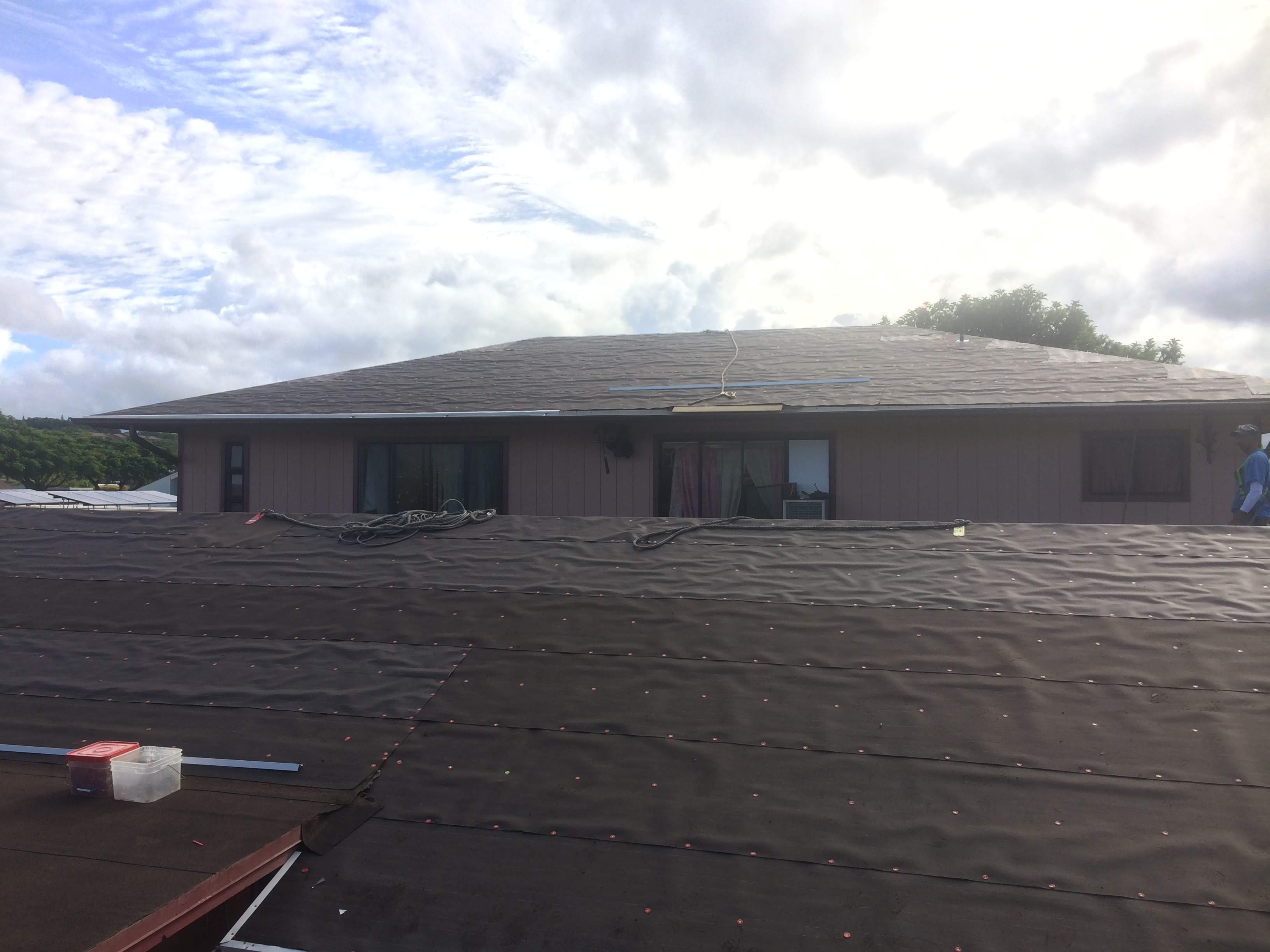 Roofing project